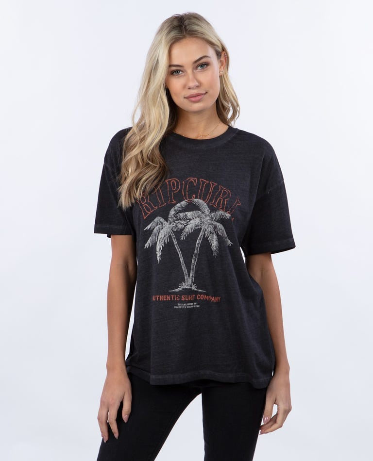Tropic Dusk Oversized Tee