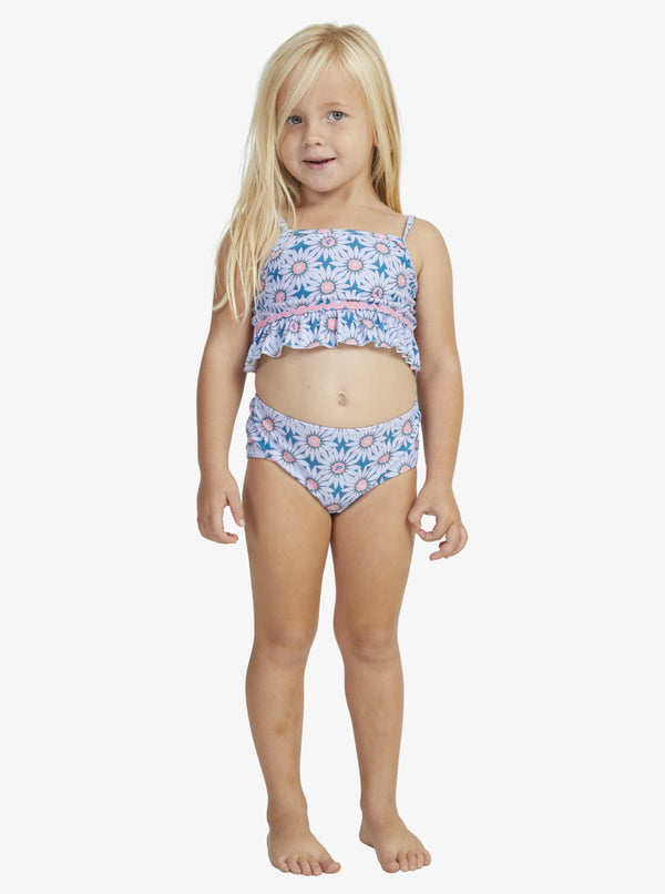 Girl's Crop Two-Piece Swimsuit