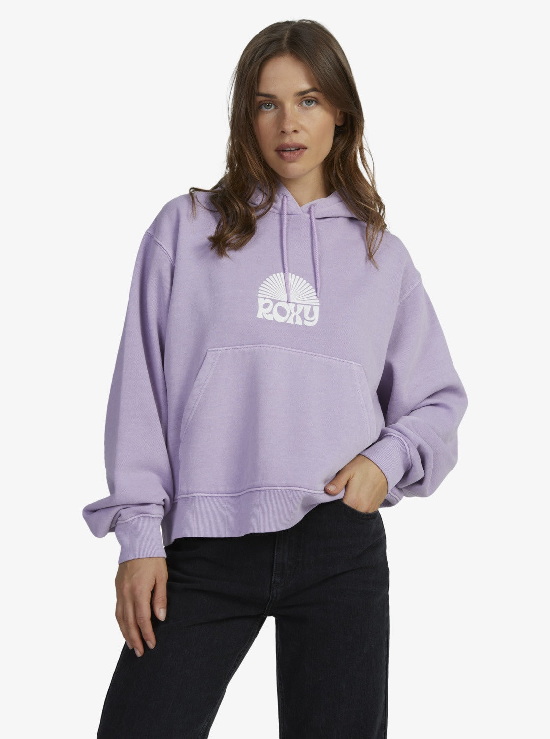 Womens First Day Oversized Pullover Hoodie