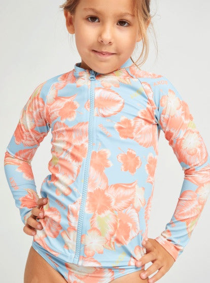 Girls 2-7 Magic Spirit Long Sleeve Rash Vest