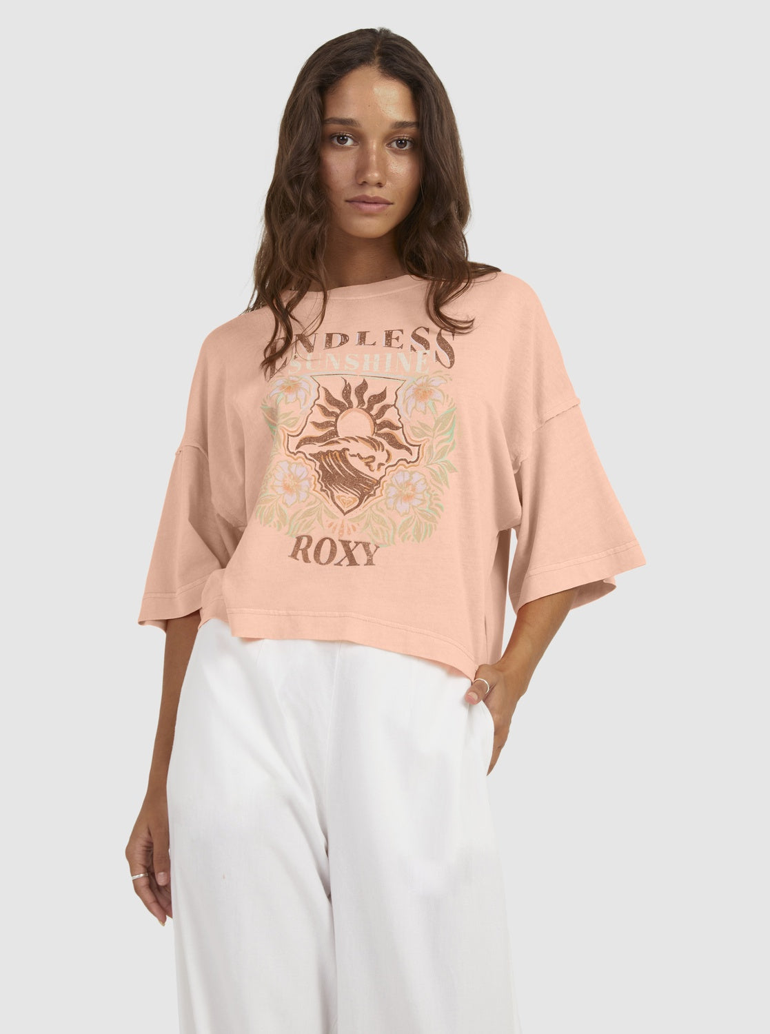 Womens Frozen Sunset Relaxed Fit T-Shirt