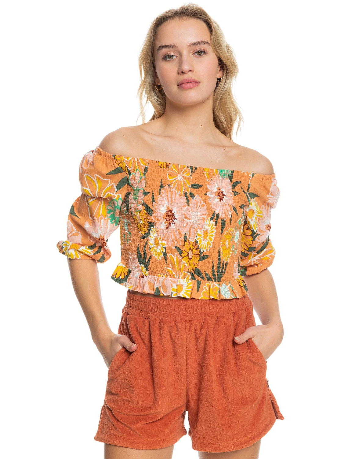 Like The Sun Again - Off The Shoulder Top