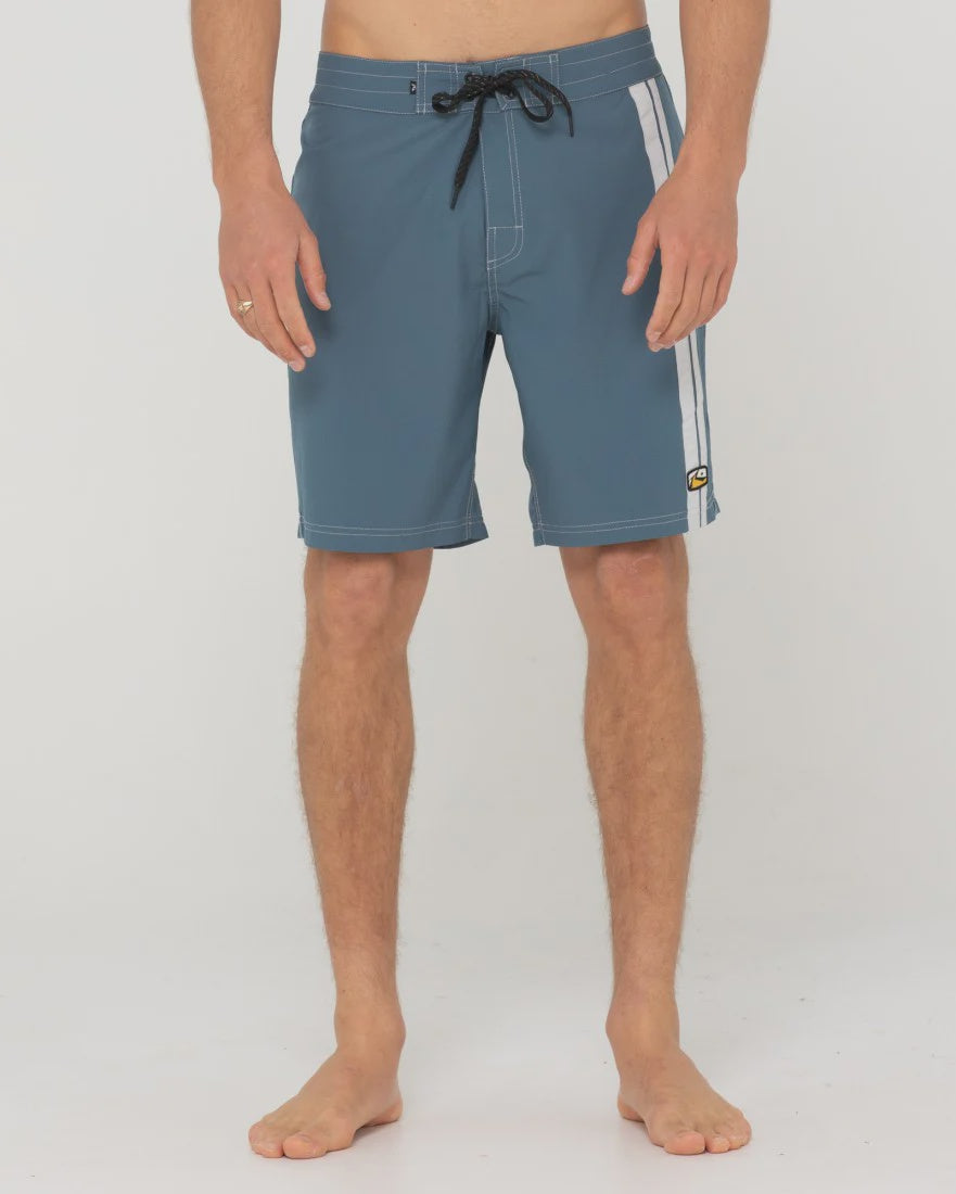 Burnt Rubber Fitted Boardshort