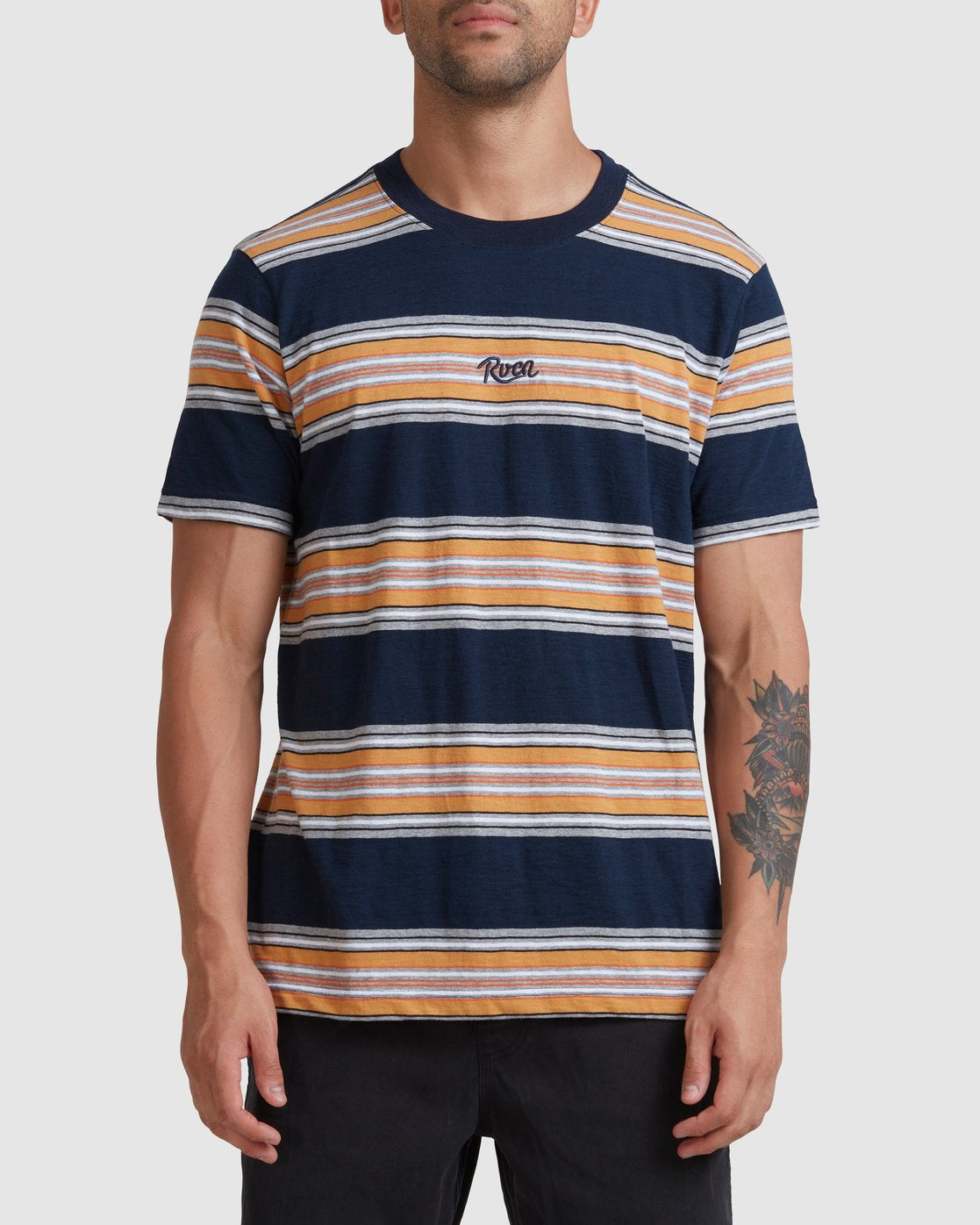 Fragment Stripe Short Sleeve Tee