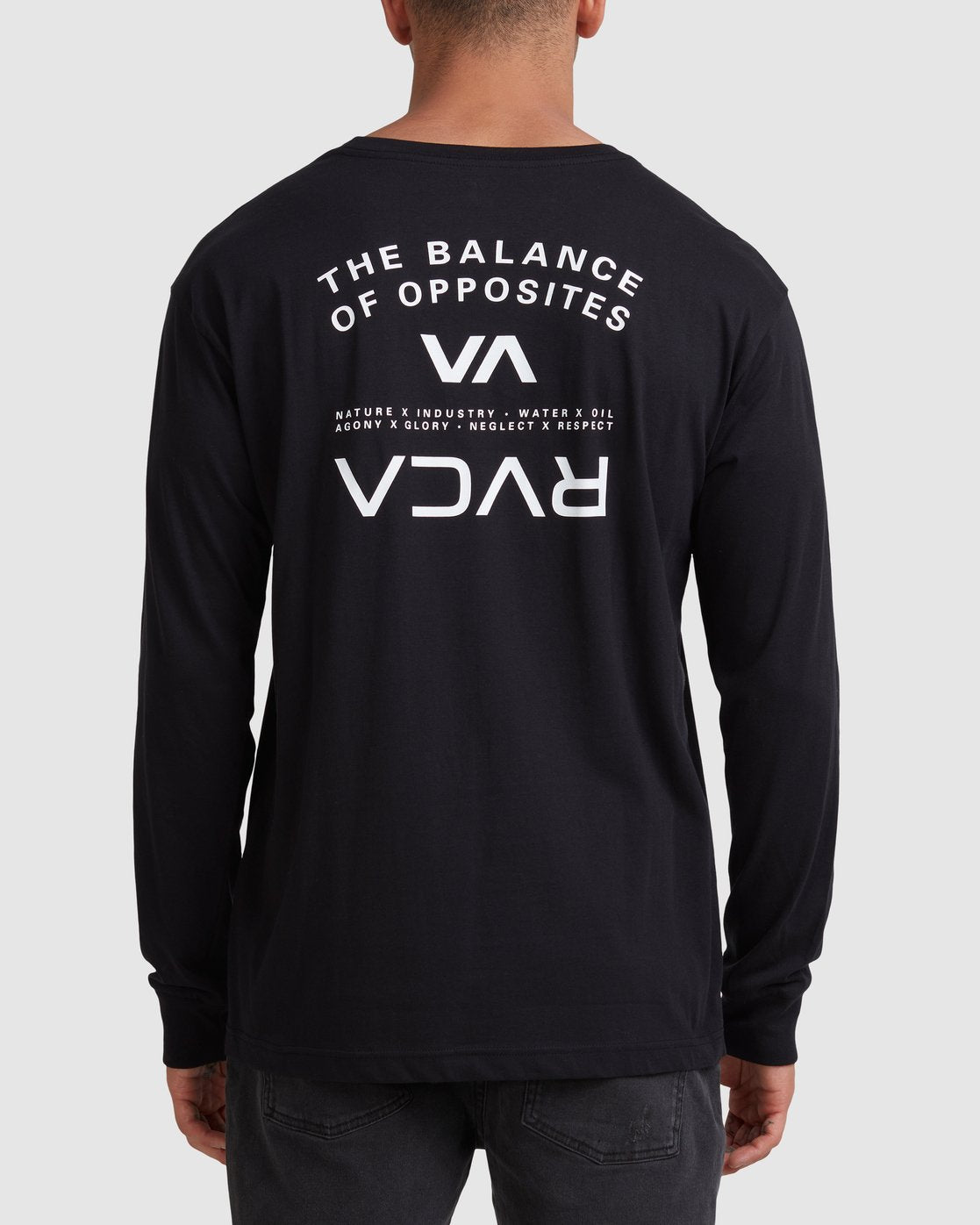 Bend It Like RVCA Long Sleeve Tee