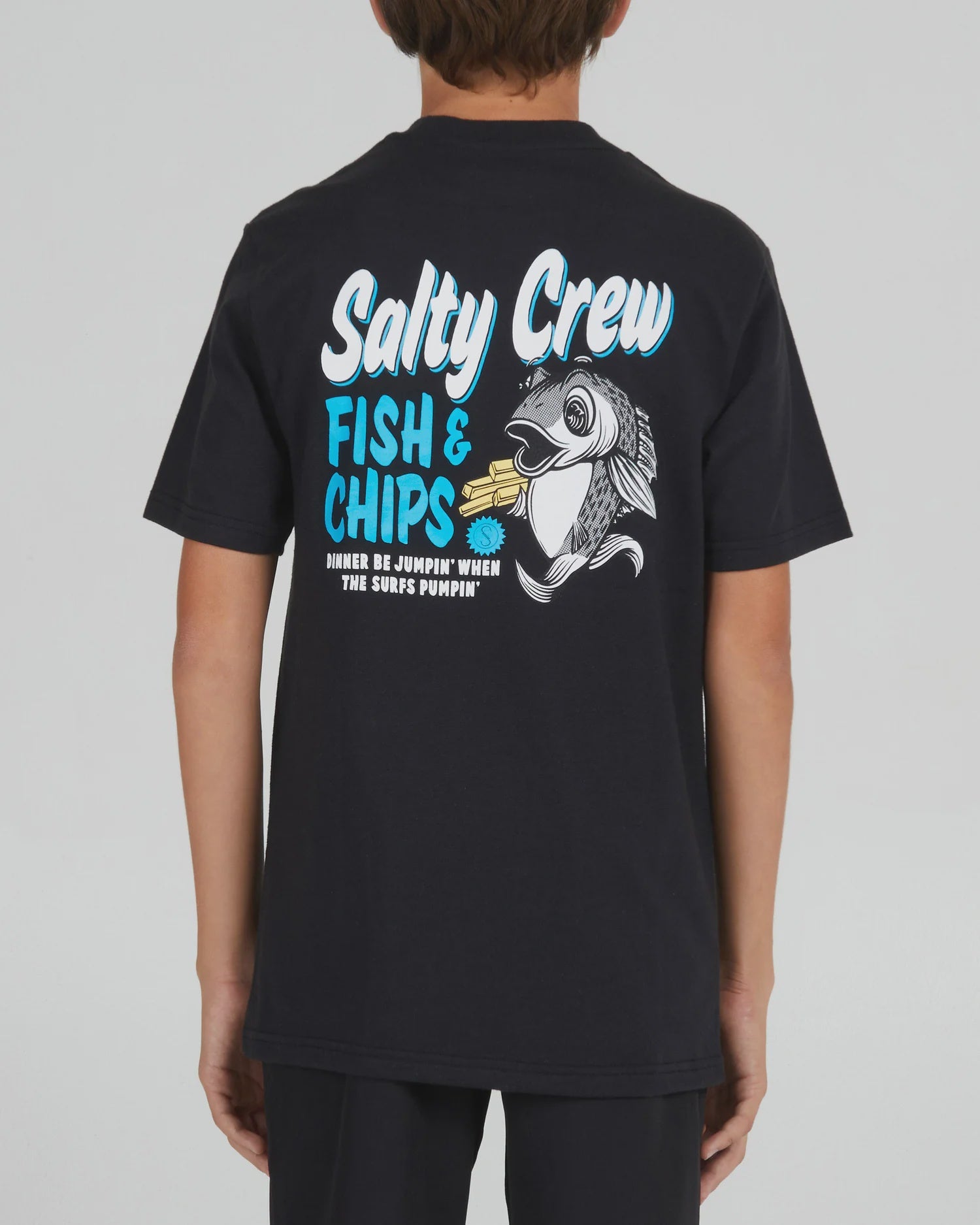 Fish And Chips Boys S/S Tee