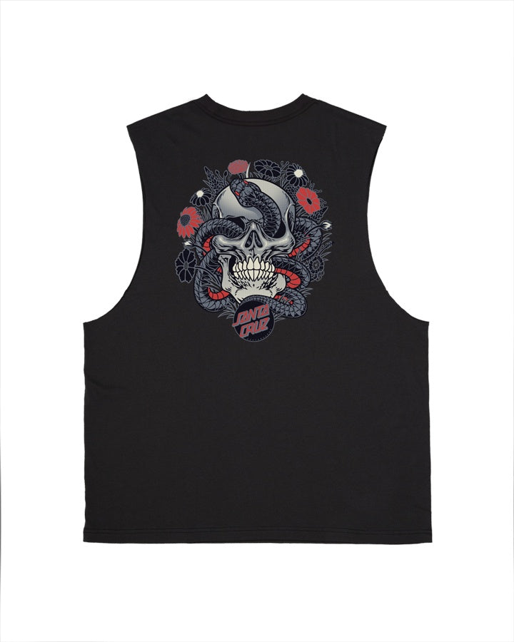 Botanic Skull Muscle Tee
