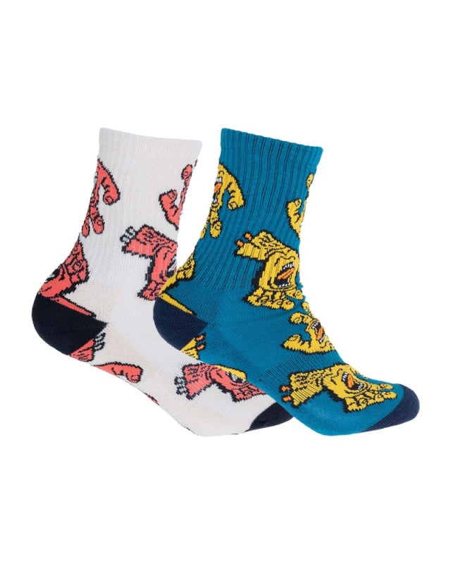 Crowded Hand Crew Sock - 2 Pack