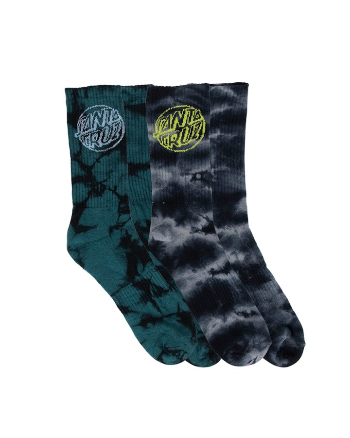 Fish Eye Dot Socks - 2 PK Crew Sock