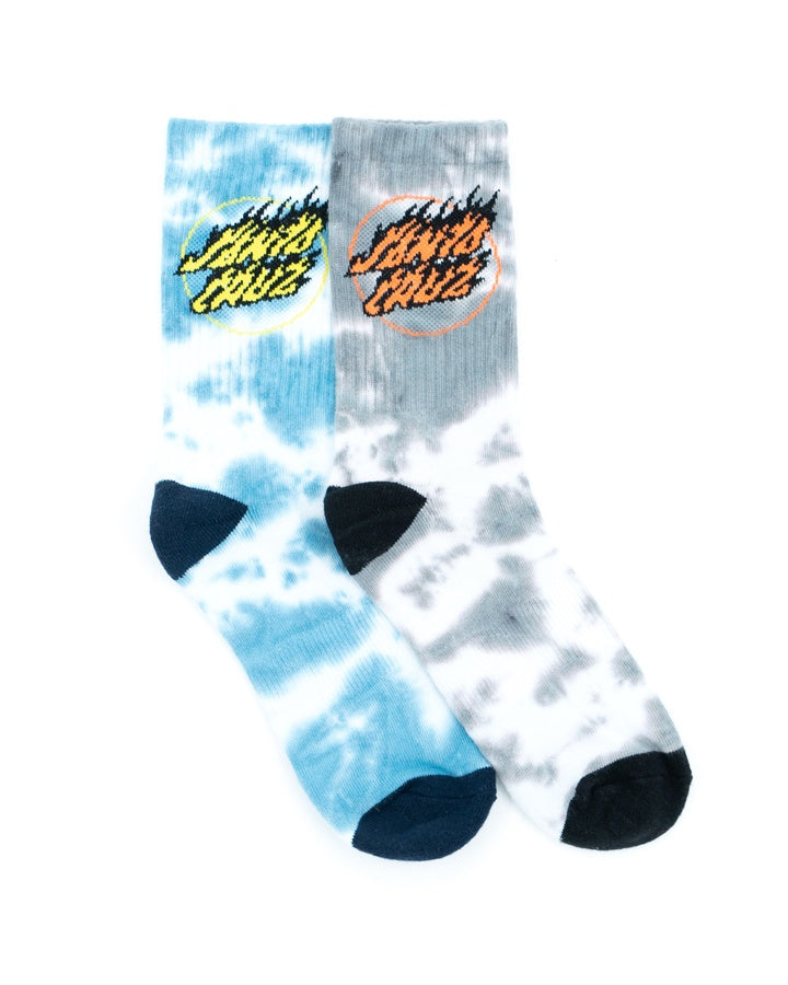 Boys Flame Dot Socks