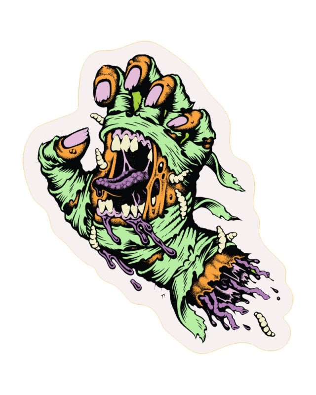 Mummy Hand Sticker