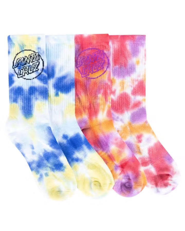 Opus Dot Girls Crew Socks - 2 pK