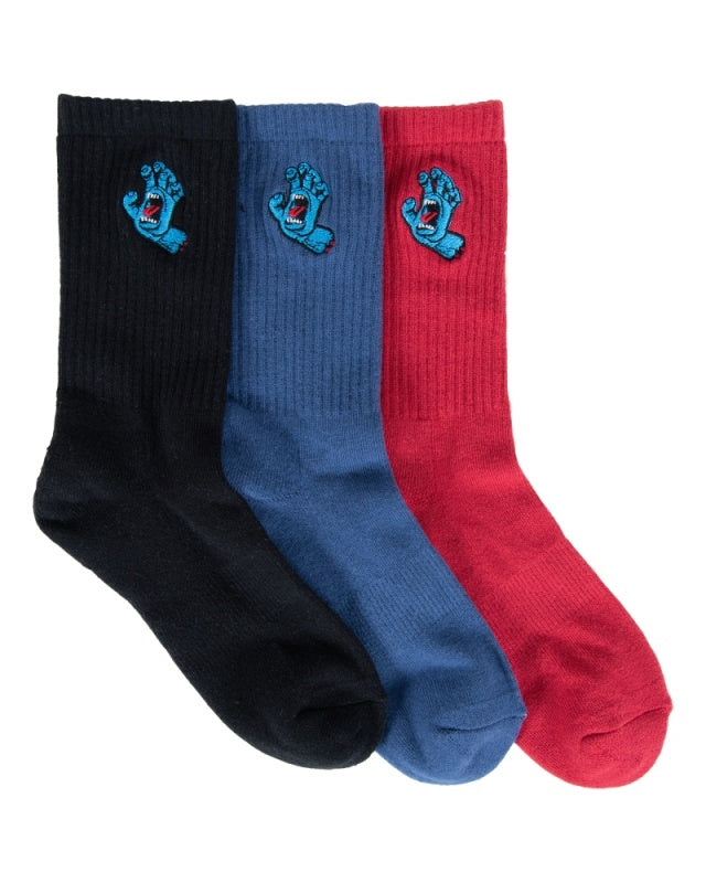 Screaming Hand Socks - Boys 3PK