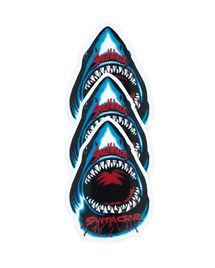 Speed Wheels Shark Sticker
