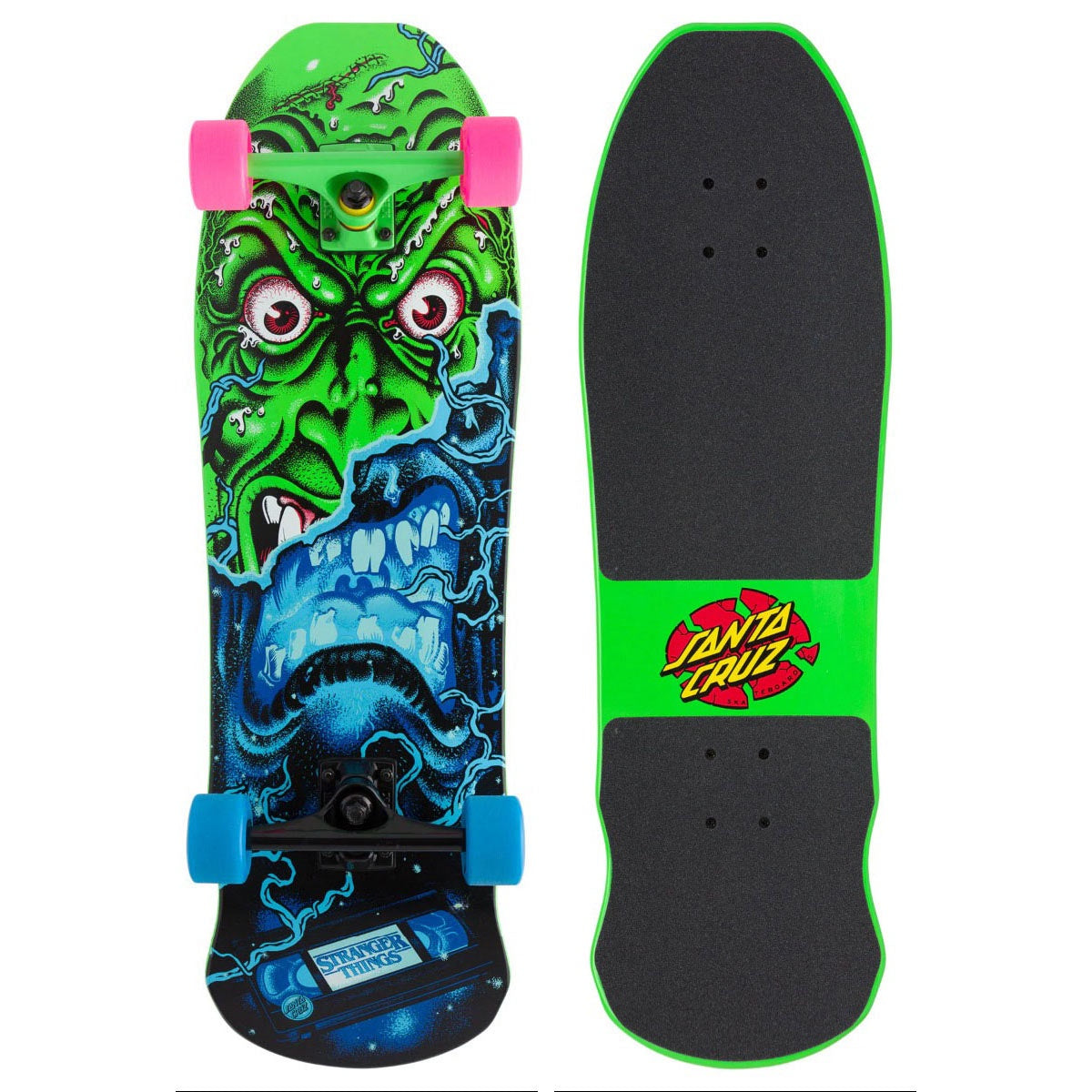 Stranger Things Roskopp Face 9.5in x 31in Cruzer 80s