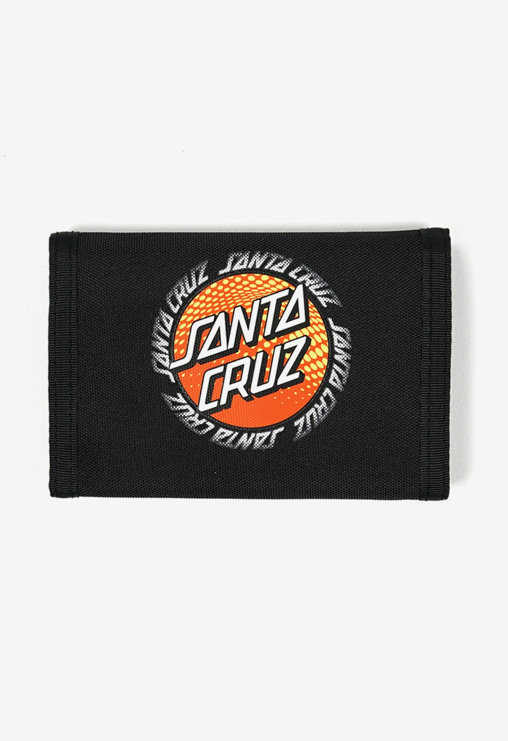 Halftone Ringed Dot Velcro Wallet