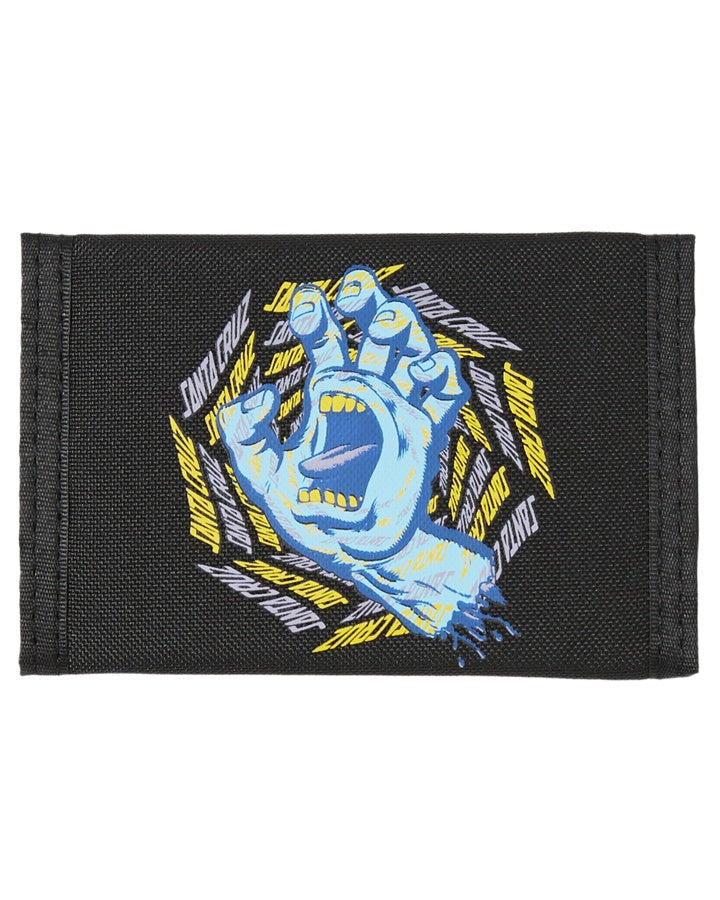 Spiral Strip Velcro Wallet