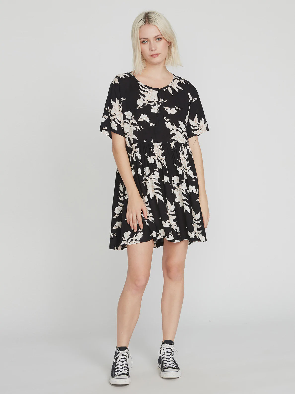 Stone Bloomz Mini Dress